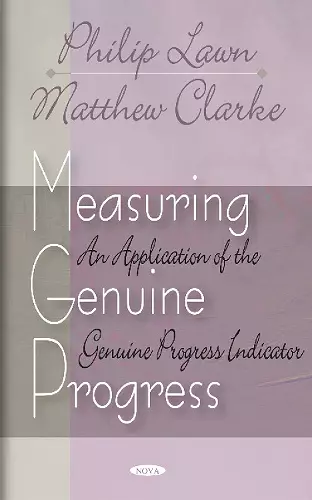 Measuring Genuine Progress cover