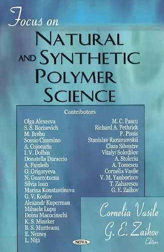 Focus on Natural & Synthetic Polymer Science cover