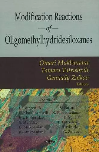 Modification Reactions of Oligomethylhydridesiloxanes cover