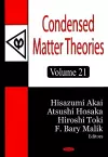 Condensed Matter Theories cover