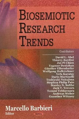 Biosemiotic Research Trends cover
