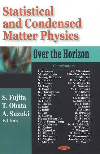 Statistical & Condensed Matter Physics cover