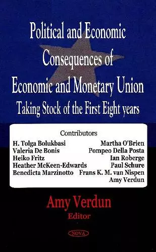 Political & Economic Consequences of Economic & Monetary Union cover