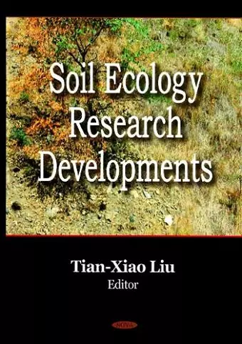 Soil Ecology Research Developments cover