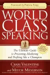 World Class Speaking cover