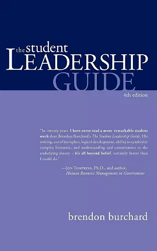 The Student Leadership Guide cover