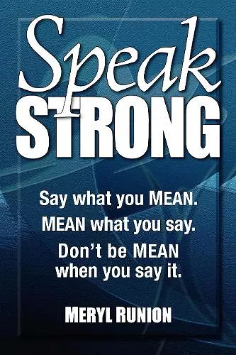 Speak Strong cover