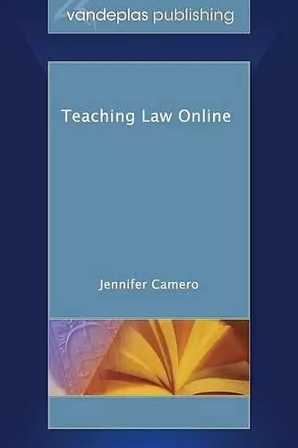Teaching Law Online cover