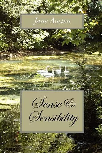 Sense and Sensibility, Large-Print Edition cover