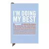 Knock Knock I`m Doing My Best Mini Inner Truth Journal cover