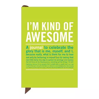 Knock Knock I`m Kind of Awesome Mini Inner Truth Journal cover