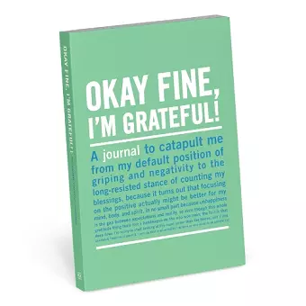 Knock Knock Okay Fine, I`m Grateful Mini Inner Truth Journal cover