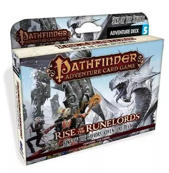 Pathfinder Adventure Card Game: Rise of the Runelords Deck 5 - Sins of the Saviors Adventure Deck cover