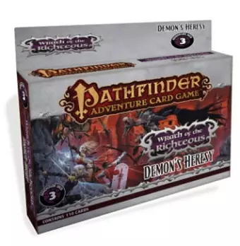 Pathfinder Adventure Card Game: Wrath of the Righteous Adventure Deck 3 - Demon’s Heresy cover