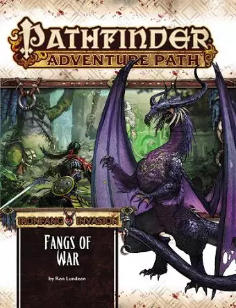 Pathfinder Adventure Path: Ironfang Invasion Part 2 of 6-Fangs of War cover