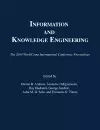 Information and Knowledge Engineering cover