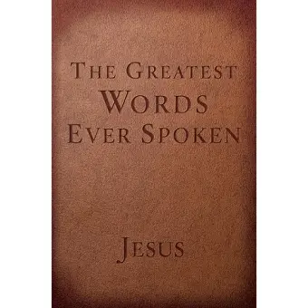 The Greatest Words Ever Spoken (Red Letter Edition) cover