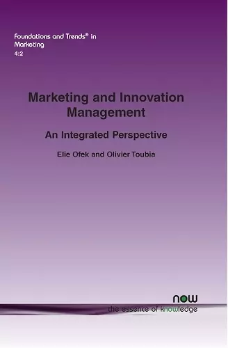 Marketing and Innovations Management cover