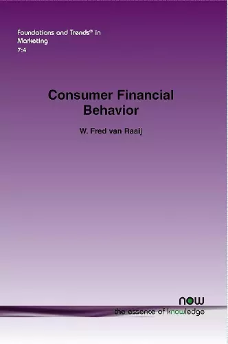 Consumer Financial Behavior cover