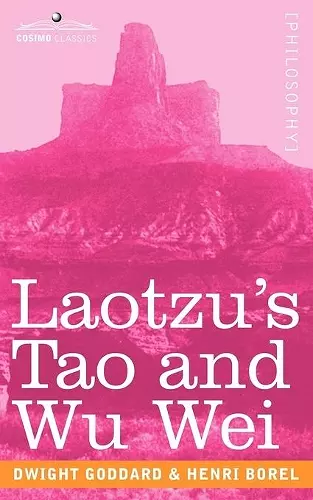 Laotzu's Tao and Wu Wei cover