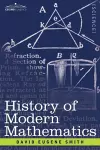 History of Modern Mathematics cover