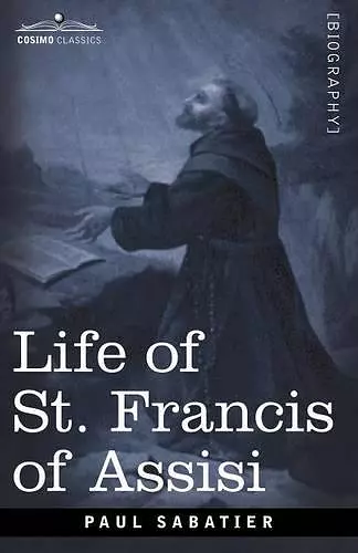 Life of St. Francis of Assisi cover