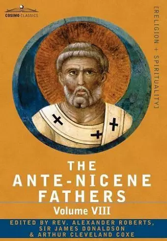 The Ante-Nicene Fathers cover