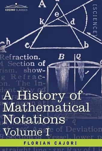 A History of Mathematical Notations cover