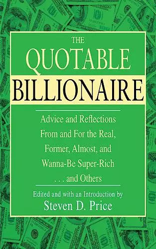The Quotable Billionaire cover