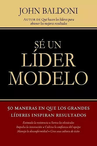 Sé un líder modelo cover