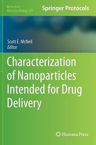 Characterization of Nanoparticles Intended for Drug Delivery cover