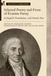 Selected Poetry and Prose of Évariste Parny: In English Translation, with French Text cover