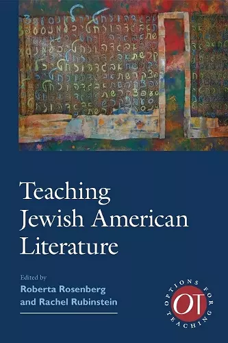 Teaching Jewish American Literature cover