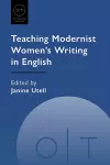 Teaching Modernist Women's Writing in English cover