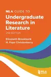 MLA Guide to Undergraduate Research in Literature cover