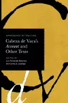 Approaches to Teaching Cabeza de Vaca's Account and Other Texts cover