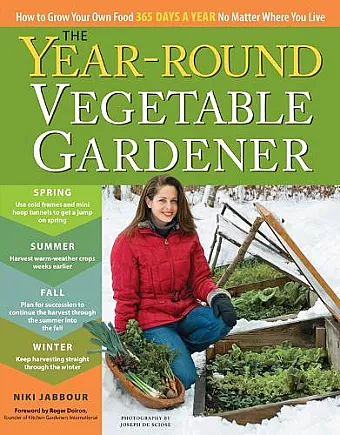 The Year-Round Vegetable Gardener cover