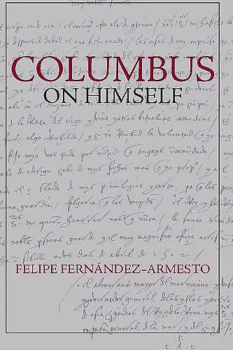 Columbus on Himself cover