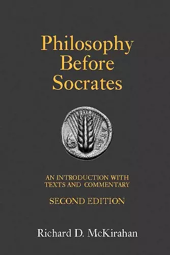 Philosophy Before Socrates cover