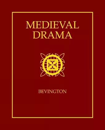 Medieval Drama cover