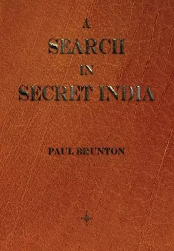 A Search In Secret India cover