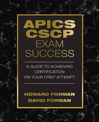 APICS CSCP Exam Success cover