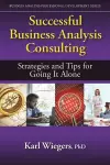 Successful Business Analysis Consulting cover