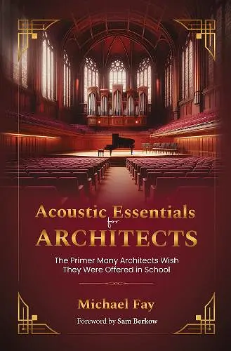 Acoustic Essentials for Architects cover