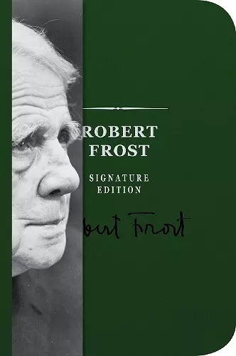 The Robert Frost Signature Notebook cover