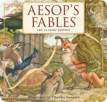 Aesop's Fables Board Book cover