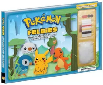 Pokemon Felties: How to Make 16 of Your Favorite Pokemon cover