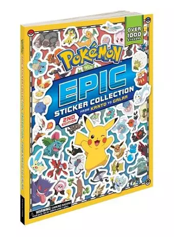 Pokémon Epic Sticker Collection 2nd Edition: From Kanto to Galar cover
