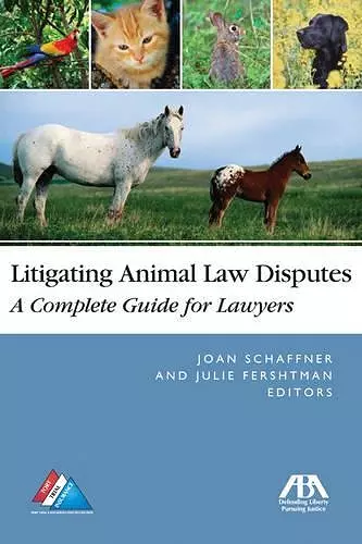 Litigating Animal Law Disputes cover