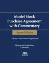 Model Stock Purchase Agreement with Commentary, Second cover